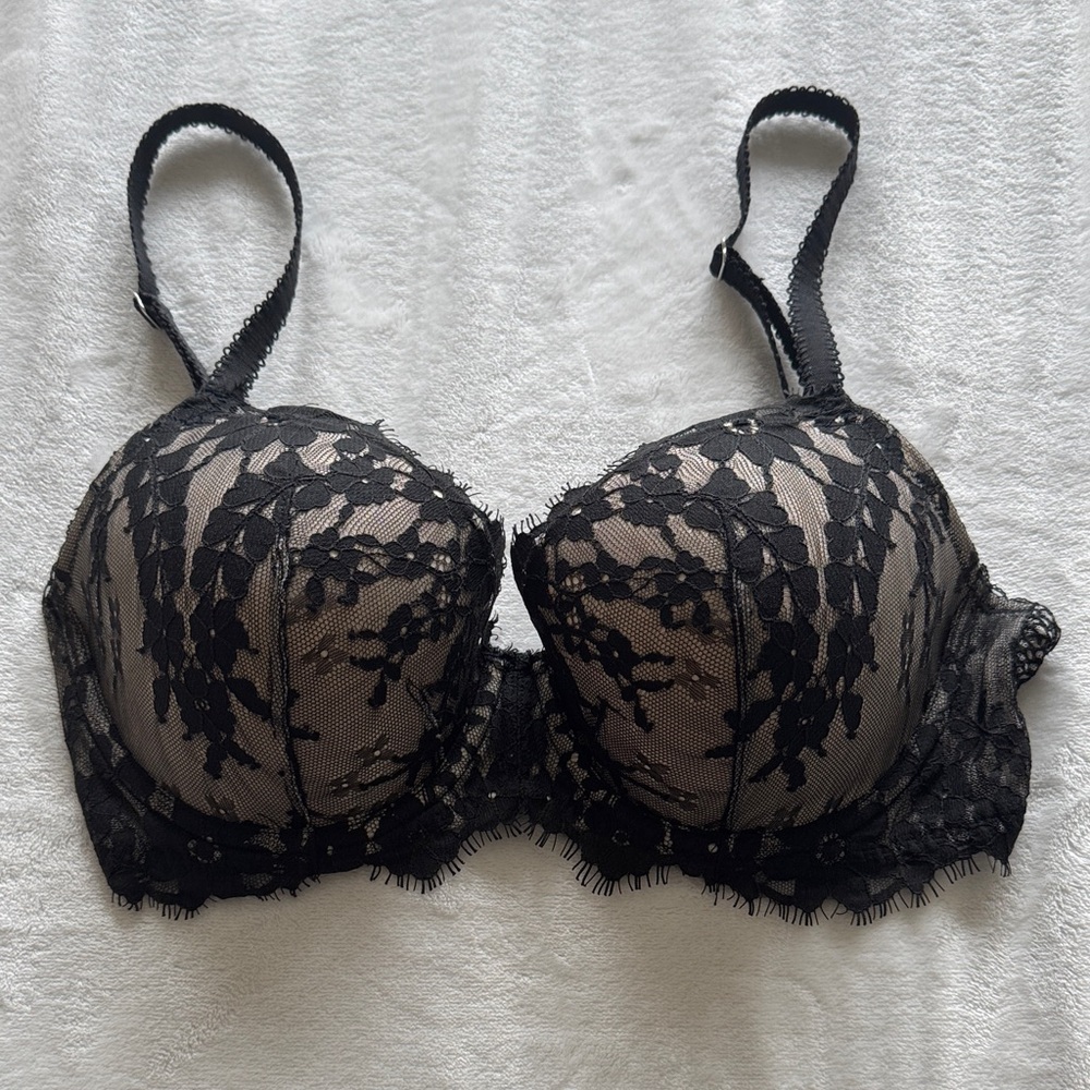 Victoria's Secret Black Lace Bra